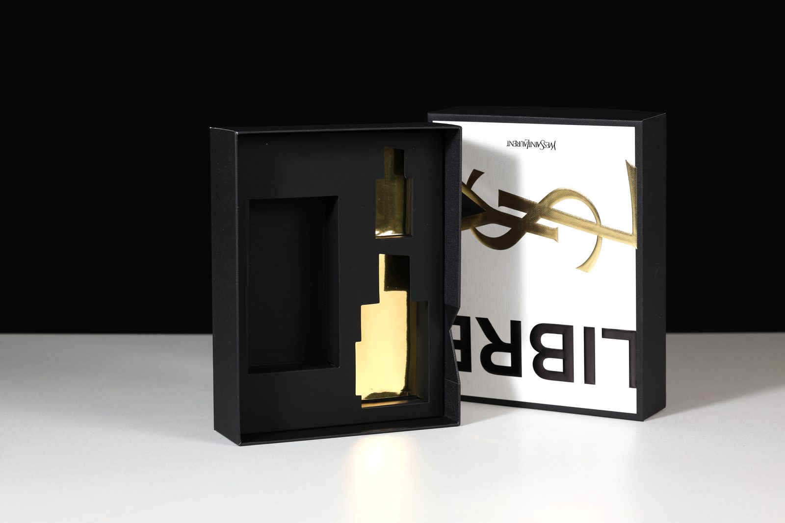 블랙 화이트 골드 포일 향수 기프트 박스 &middot; 럭셔리 기프트 박스 &middot; Yoofo Packaging (3)