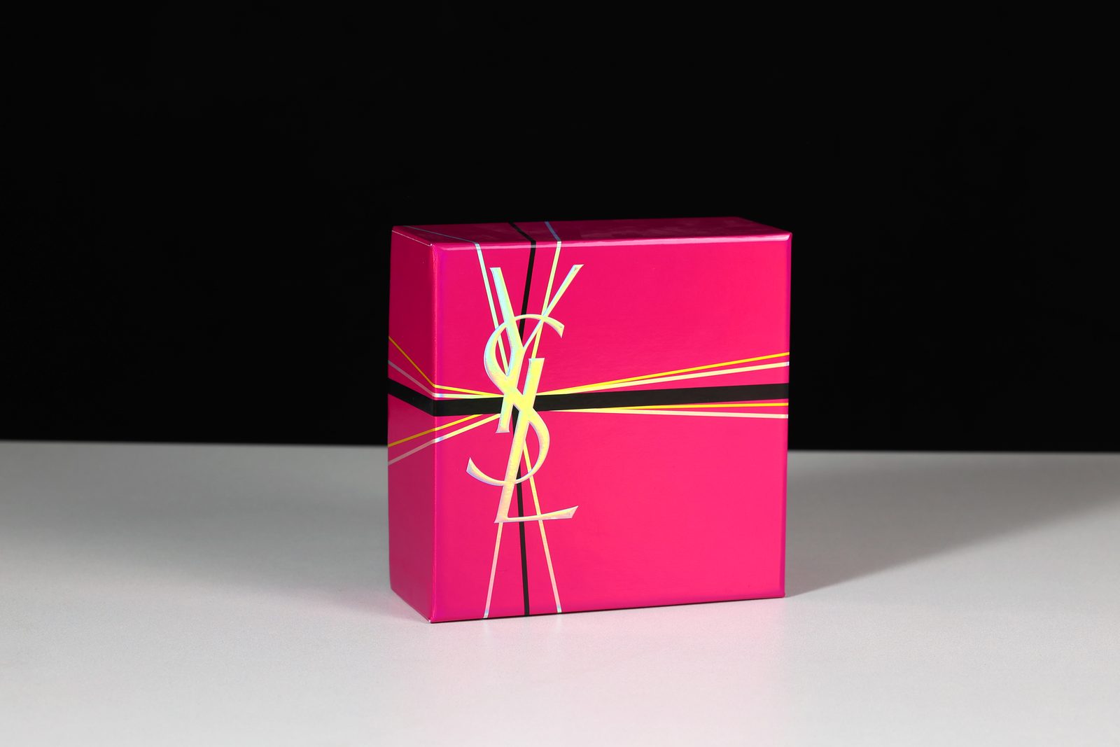 핑크 홀로그램 포일 기프트 박스 · 럭셔리 기프트 박스 · Yoofo Packaging