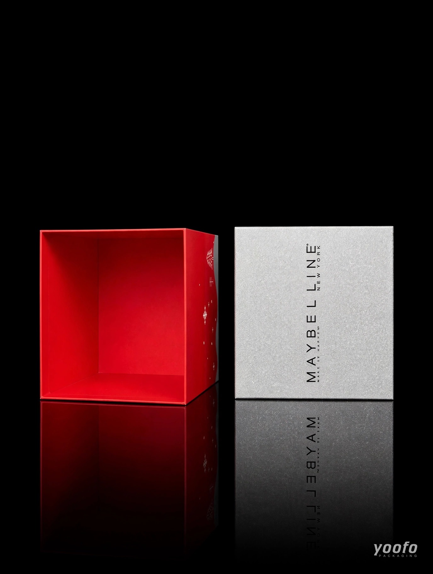Silver Glitter Christmas Gift Box &middot; Cosmetic Packaging &middot; Yoofo Packaging (3)