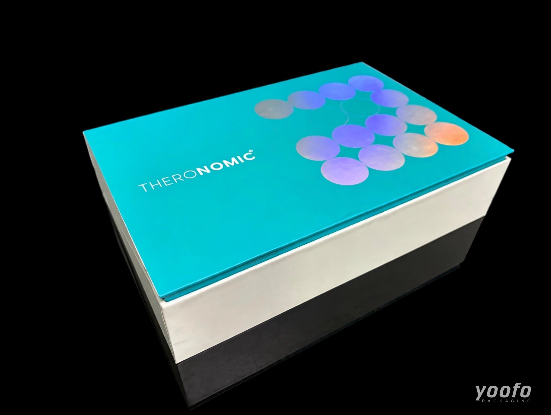 틸 홀로그래픽 서플리먼트 기프트 박스 · 건강기능식품 선물 박스 · Yoofo Packaging