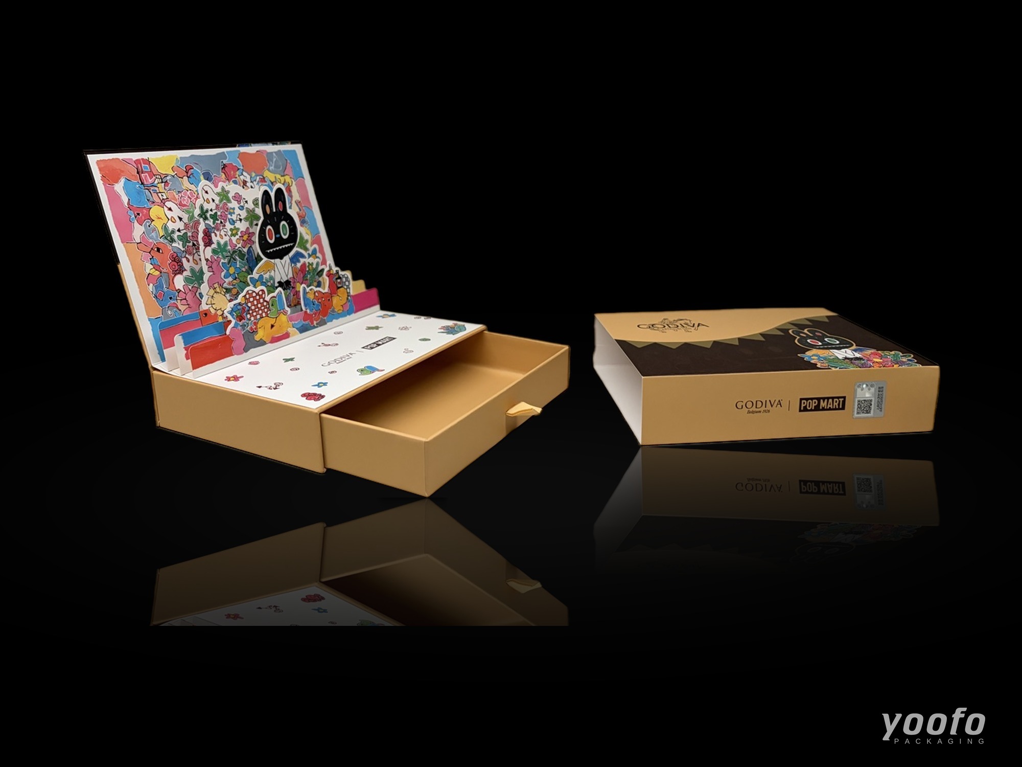 ポップアップ＆引き出し式チョコレートギフトボックス &middot; 食品ギフトボックス &middot; Yoofo Packaging (5)